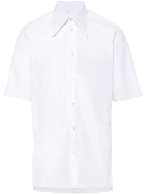 White cotton poplin shirt Maison Margiela | S67DR0009S43001100